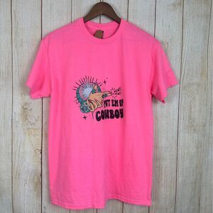 Western style “put em’ up cowboy” T-shirt